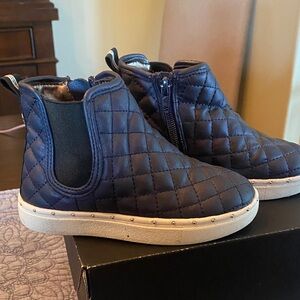 Steve Madden Quilted Blue Kids Boots